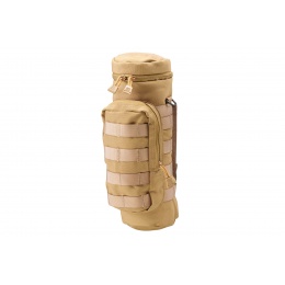 Code 11 Molle Water Bottle Hydration Pouch (Color: Tan)