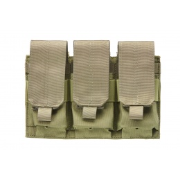 Lancer Tactical CA-358C Dual Double Stack 5.56 .223 7.62 Magazine Pouch Camo 
