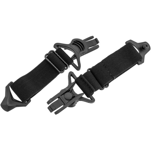 Lancer Tactical Double Layer Airsoft Goggles [Smoke Lens] - BLACK