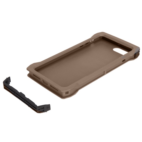 Lancer Tactical iPhone 7/8 Plus MOLLE Mobile Case - TAN