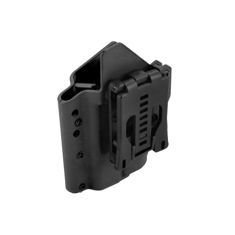 Lancer Tactical Light Bearing Hard Shell Holster for Glock 17 - BLACK