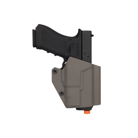 Lancer Tactical Light Bearing Hard Shell Holster for Glock 17 - FOLIAGE