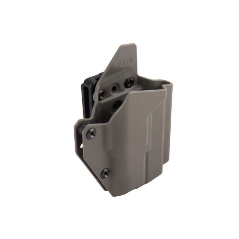 Lancer Tactical Light Bearing Hard Shell Holster for Glock 17 - FOLIAGE