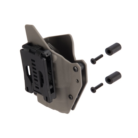 Lancer Tactical Light Bearing Hard Shell Holster for Glock 17 - FOLIAGE