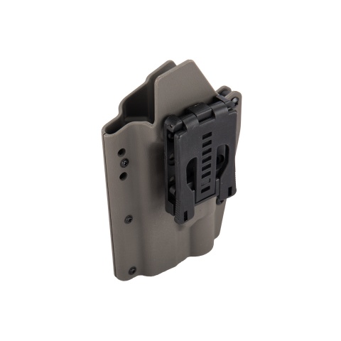 Lancer Tactical Light Bearing Hard Shell Holster for Glock 17 [Large] - FOLIAGE