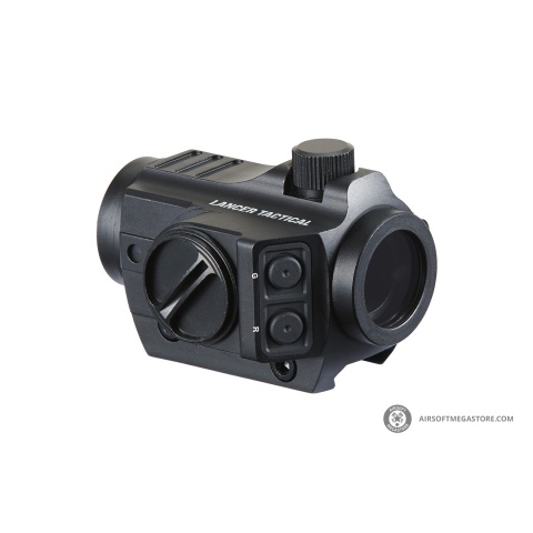 Lancer Tactical Micro Reflex Red & Green Dot Scope (Color: Black)