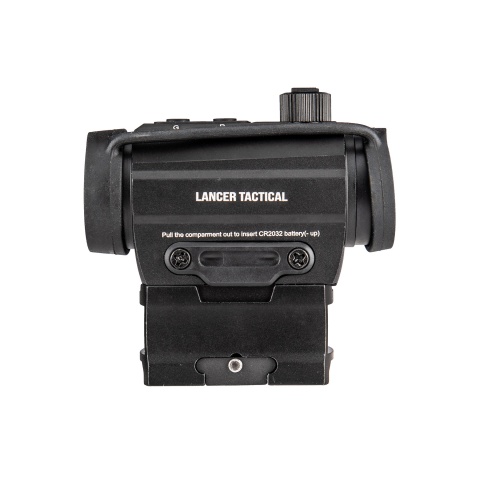 Lancer Tactical Red/Green Dot Reflex Sight w/ Riser - BLACK