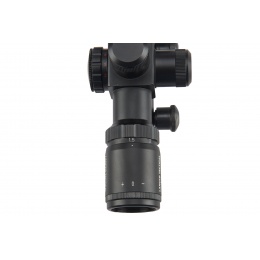 Lancer Tactical 1.5-5x32 Variable Zoom Adjustable Illuminated Rifle Scope (Color: Black)