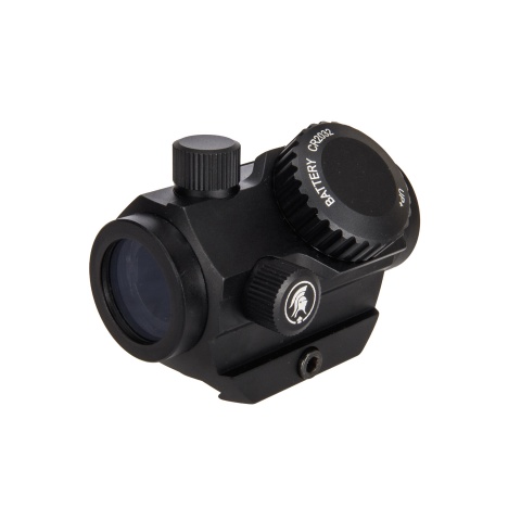 Lancer Tactical Green & Red Dot Sight w/ Side Button (Black)