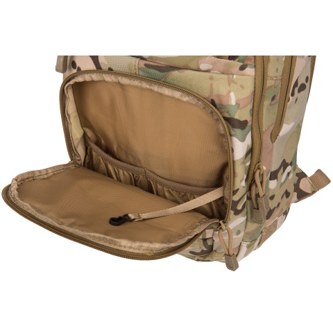 Lancer Tactical 1000D EDC Commuter MOLLE Backpack w/ Concealed Holder - CAMO