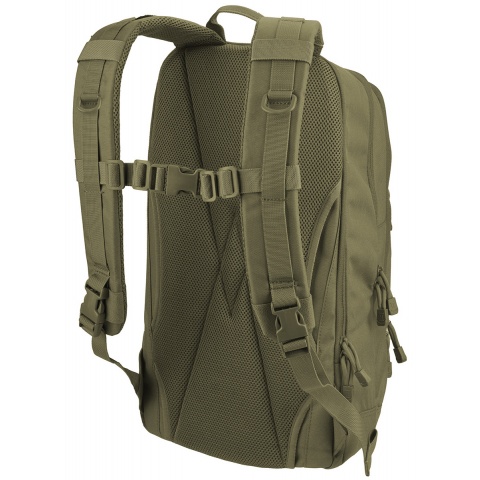 Lancer Tactical 1000D EDC Commuter MOLLE Backpack w/ Concealed Holder - OD GREEN