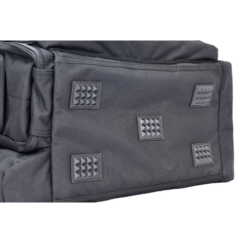 Lancer Tactical Weather Resistant Shooting Range Bag w/ Shoulder Strap (Color: Black)