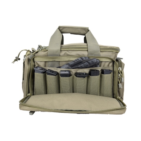 Lancer Tactical Shooter's Competition Range Bag (Color: OD Green)