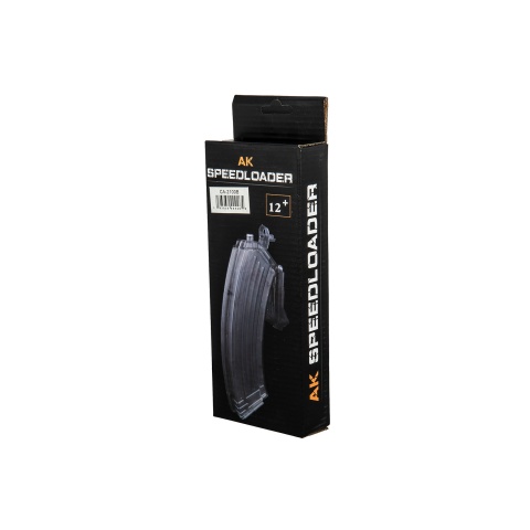 500 Round AK Magazine-Style Speedloader (Color: Smoked)