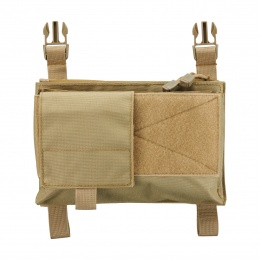 Lancer Tactical MK4 Fight Chassis Buckle Up Pouch Panel (Color: Tan)