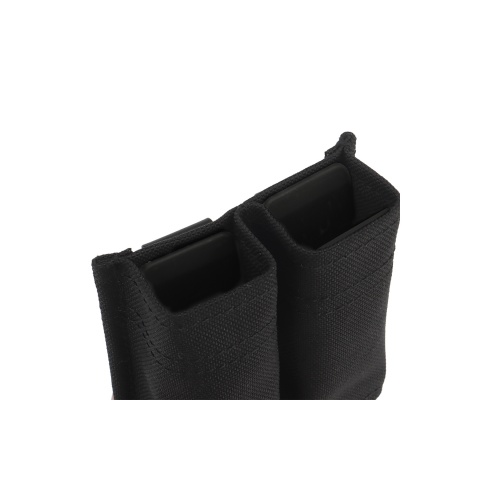 Molle Fast Double Pistol Magazine Pouch (Color: Black)