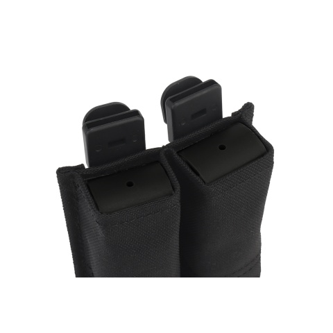 Molle Fast Double Pistol Magazine Pouch (Color: Black)