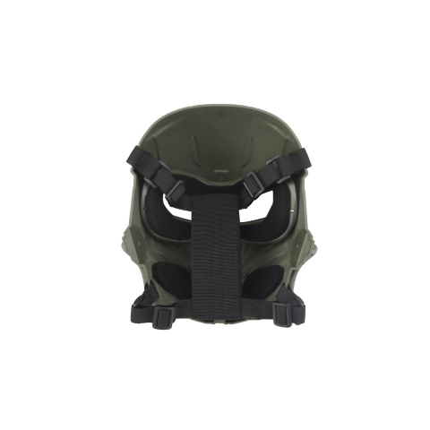 Chastener II Full Face Mask (Color: Green)