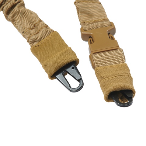 Lancer Tactical Heavy Duty Foam Padded Two Point Sling w/ QD Buckle (Color: Tan)