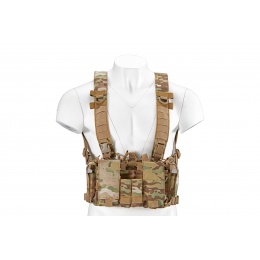 Lancer Tactical Buckle Up Lightweight Chest Rig (Color: Camo)