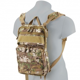 Lancer Tactical Multi-Use Expandable Hydration Backpack (Color: Multi-Camo)
