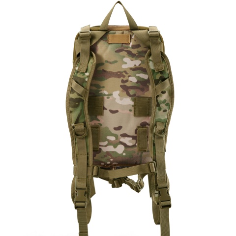 Lancer Tactical Multi-Use Expandable Hydration Backpack (Color: Multi-Camo)