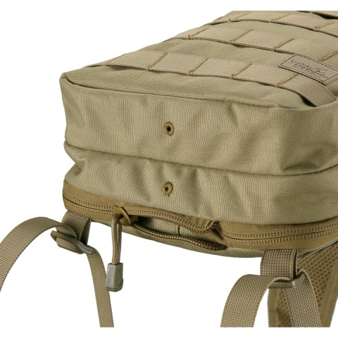 Lancer Tactical Multi-Use Expandable Hydration Backpack (Color: Tan)