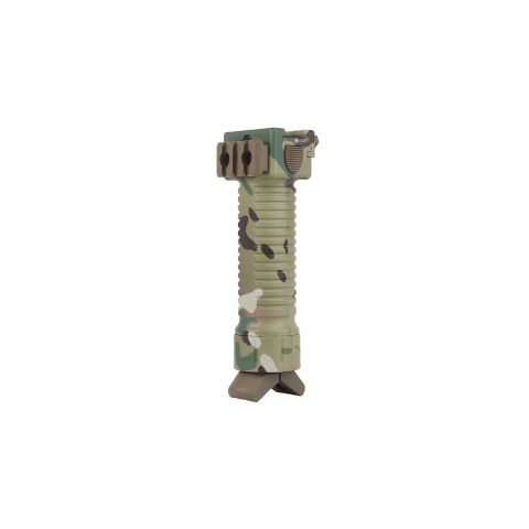 Tactical Vertical Bi-Pod Grip (Color: Multi)