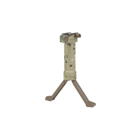 Tactical Vertical Bi-Pod Grip (Color: Multi)