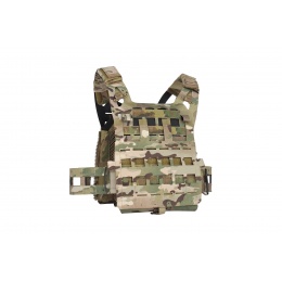 Lightweight SPC Laser Cut Tactical Vest (Color: Multi-Camo)