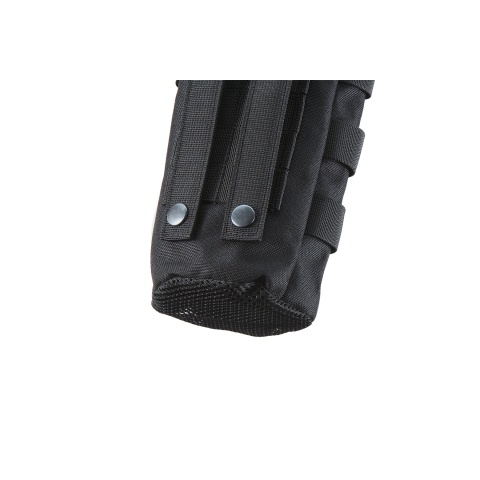Lancer Tactical Molle Water Bottle Pouch - Black