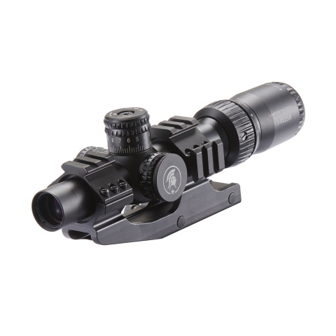 Lancer Tactical 1.5-6x20 ME Scope Set (Color: Black)