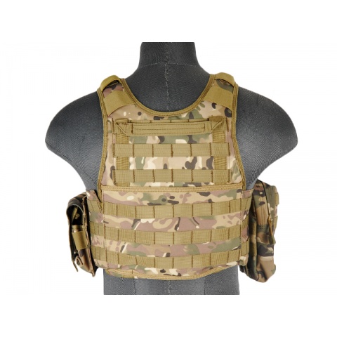 Lancer Tactical 600D Nylon Assault Tactical Vest (Camo)