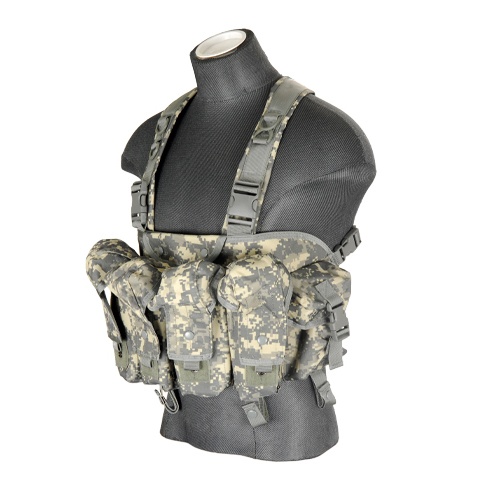 Lancer Tactical Fully Adjustable AK Chest Rig [Nylon] - ACU