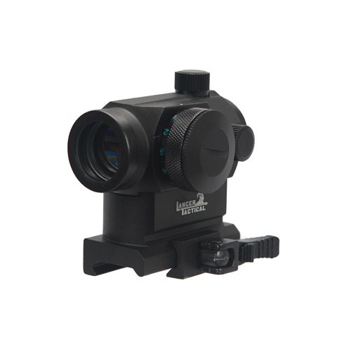 Lancer Tactical Mini Red & Green Dot Sight with Quick Release Mount