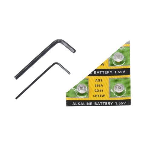 Lancer Tactical 1x Reflex Sight with Button Control (Color: Black)