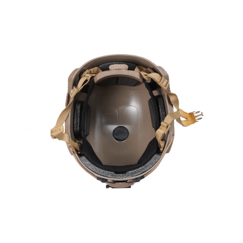 Lancer Tactical FAST MH Ballistic Airsoft Helmet - M/L - DARK EARTH