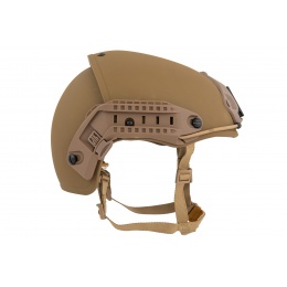 Lancer Tactical Airsoft BUMP Two-Piece CP AF Helmet - DARK EARTH - M/L