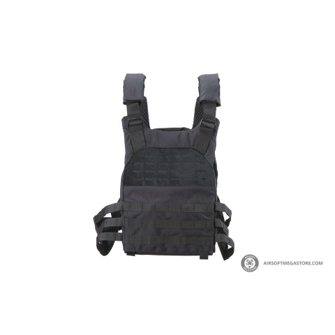 Lancer Tactical Trainer Weighted Vest (Color: Black)