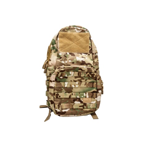 Lancer Tactical 1000D Nylon Airsoft Molle Hydration Backpack (Color: Multi-Camo)