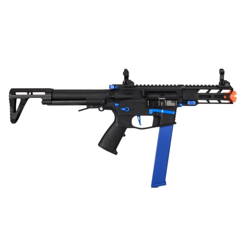 Classic Army Nemesis X9 AEG Airsoft SMG (Black / Blue) 