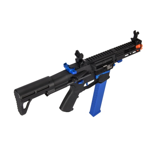 Classic Army Nemesis X9 AEG Airsoft SMG (Black / Blue) 