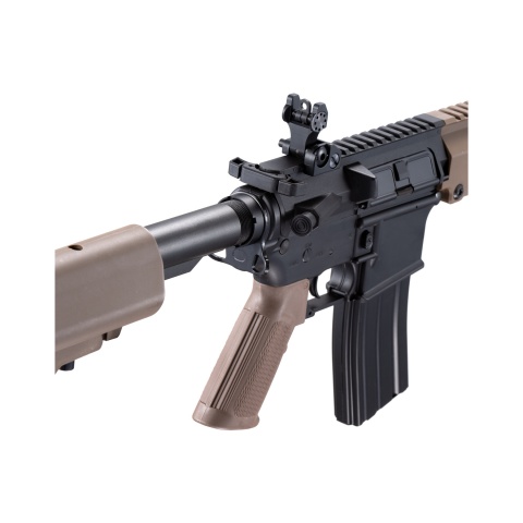 Classic Army M4 MK16 Skirmish ECS AEG Airsoft Rifle (Color: Black / Tan)
