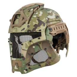 AMA Interstellar Battle Trooper Full Face Airsoft Helmet