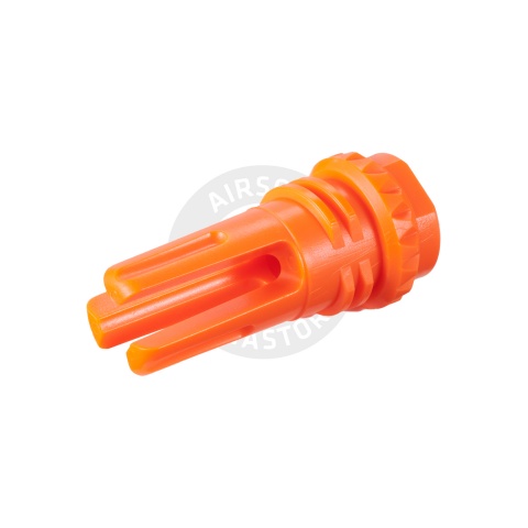 Classic Army Three Prong Polymer Flash Hider (Orange)