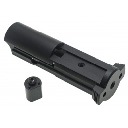 CowCow Aluminum Ultra Lightweight Blowback Unit for Action Army AAP-01 Gas Blowback Pistols (Color: Black)