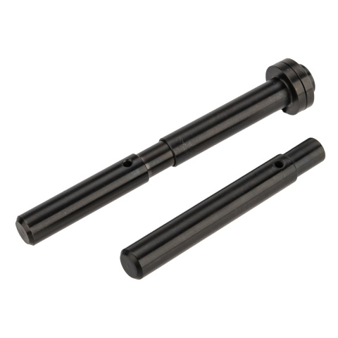 COWCOW CNC Stainless Steel Adjustable Spring Guide Rod for TM Hi-Capa Pistols (Black)