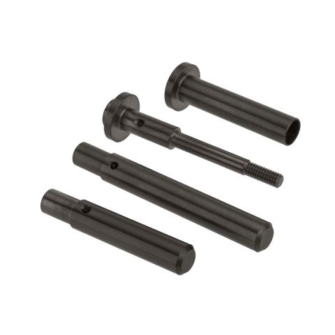 COWCOW CNC Stainless Steel Adjustable Spring Guide Rod for TM Hi-Capa Pistols (Black)