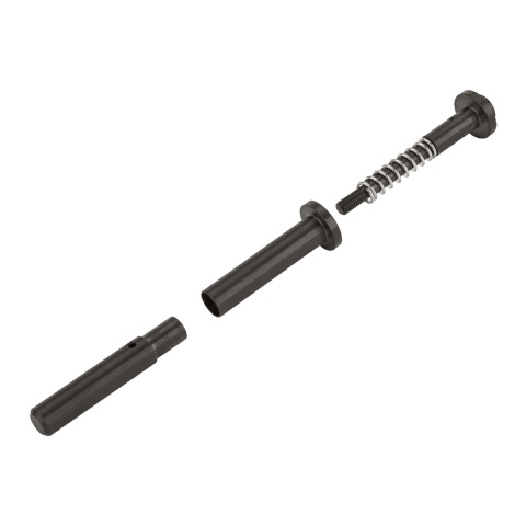 COWCOW CNC Stainless Steel Adjustable Spring Guide Rod for TM Hi-Capa Pistols (Black)