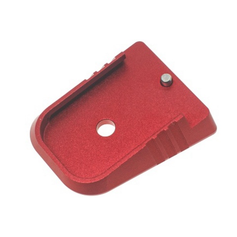 CowCow Aluminum D02 Dottact Magbase for Tokyo Marui Hi-Capa GBB Pistols (Color: Red)
